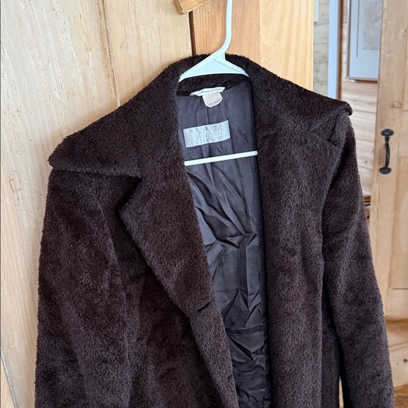 MaxMara Teddy Bear Icon Alpaca/Wool Coat - Picture 4 of 9